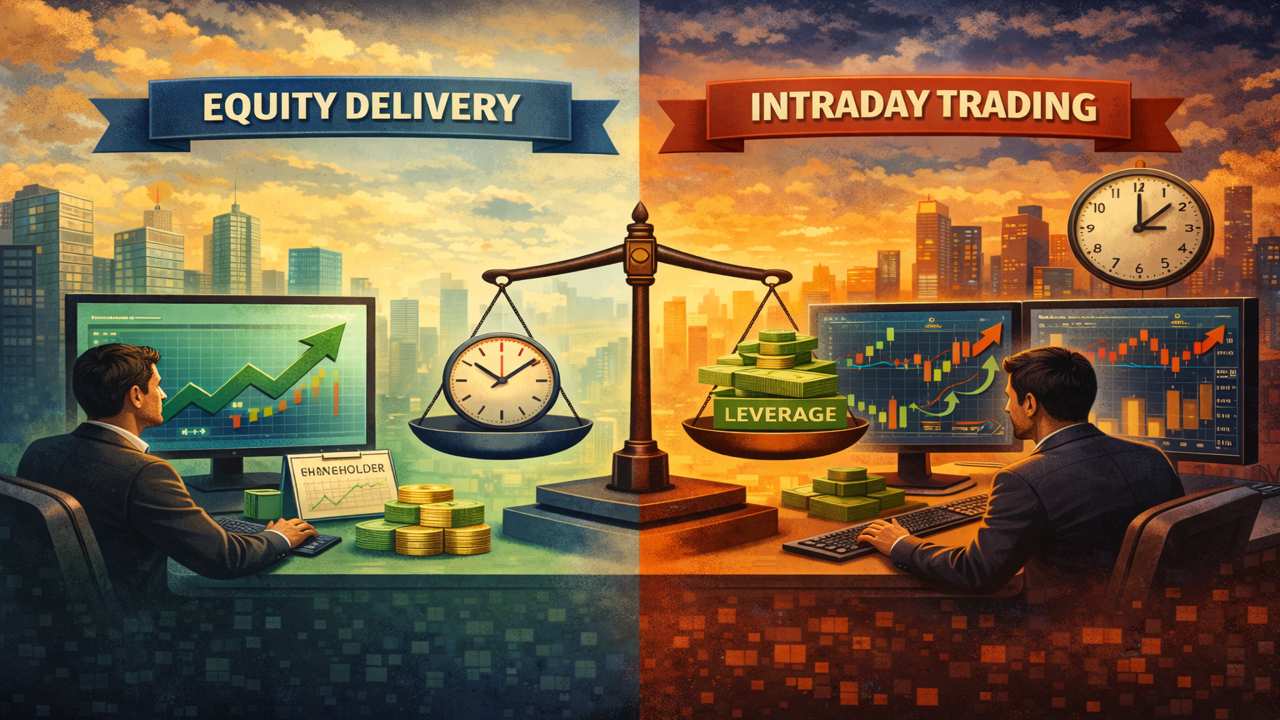 What Do We Mean by Equity Delivery and Intraday Trading